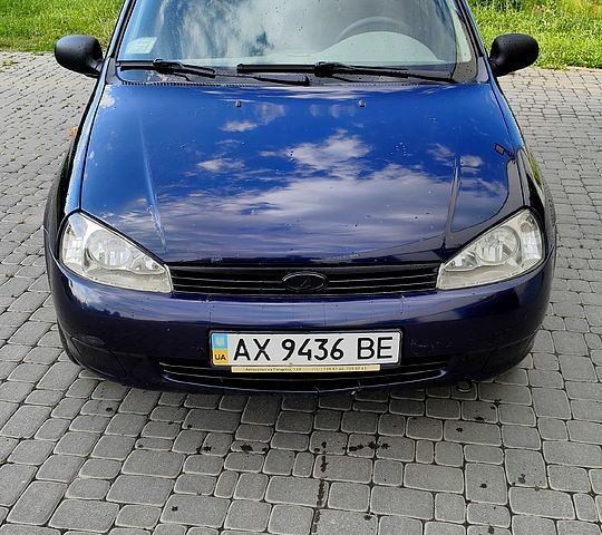 Синій ВАЗ Kalina, об'ємом двигуна 1.6 л та пробігом 204 тис. км за 1850 $, фото 1 на Automoto.ua