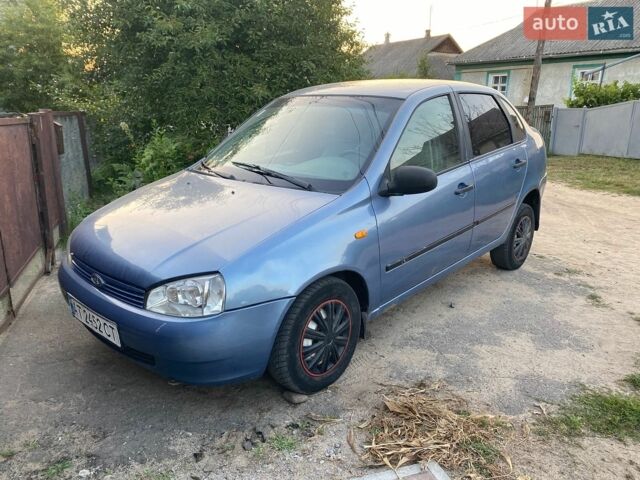 Синій ВАЗ Калина, об'ємом двигуна 1.6 л та пробігом 280 тис. км за 950 $, фото 1 на Automoto.ua