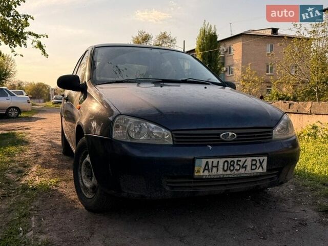 Синий ВАЗ Калина, объемом двигателя 1.6 л и пробегом 447 тыс. км за 1649 $, фото 1 на Automoto.ua