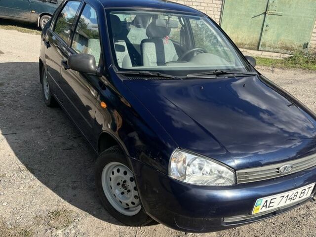 Синий ВАЗ Калина, объемом двигателя 1.6 л и пробегом 96 тыс. км за 2711 $, фото 1 на Automoto.ua