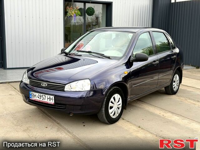 Синий ВАЗ Kalina, объемом двигателя 1.6 л и пробегом 51 тыс. км за 3000 $, фото 1 на Automoto.ua