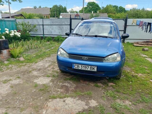 Синий ВАЗ Калина, объемом двигателя 1.6 л и пробегом 111 тыс. км за 1250 $, фото 1 на Automoto.ua