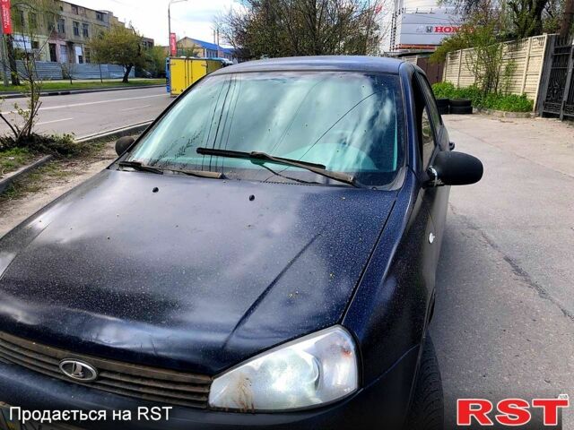 Синий ВАЗ Kalina, объемом двигателя 1.4 л и пробегом 238 тыс. км за 1900 $, фото 1 на Automoto.ua