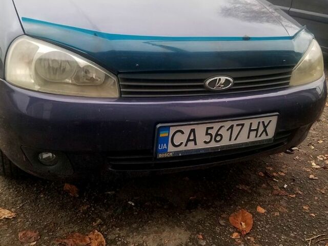 Синий ВАЗ Kalina, объемом двигателя 1.6 л и пробегом 118 тыс. км за 1850 $, фото 1 на Automoto.ua