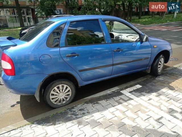 Синий ВАЗ Калина, объемом двигателя 1.6 л и пробегом 187 тыс. км за 999 $, фото 1 на Automoto.ua