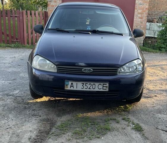 Синий ВАЗ Калина, объемом двигателя 1.6 л и пробегом 267 тыс. км за 1200 $, фото 1 на Automoto.ua