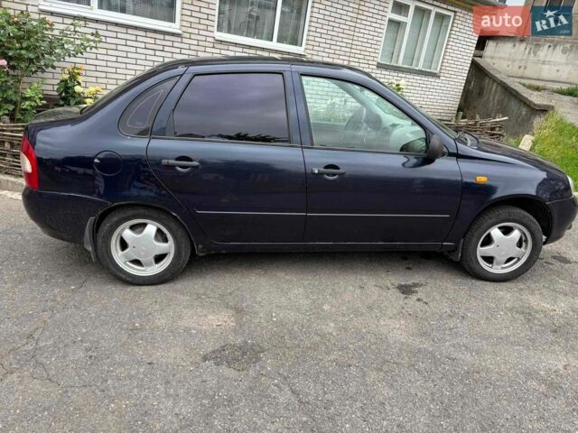 Синий ВАЗ Калина, объемом двигателя 1.6 л и пробегом 52 тыс. км за 1600 $, фото 1 на Automoto.ua