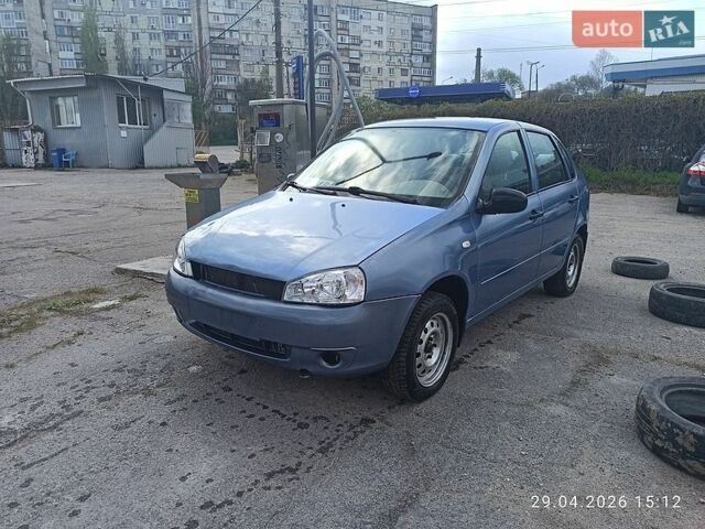 Синий ВАЗ Калина, объемом двигателя 1.6 л и пробегом 262 тыс. км за 1680 $, фото 1 на Automoto.ua