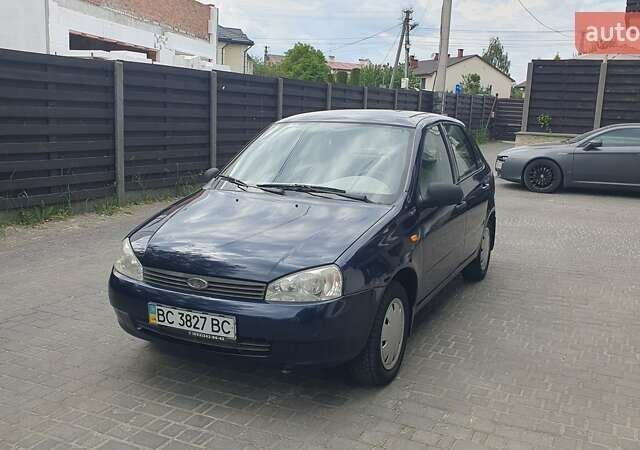 Синій ВАЗ Калина, об'ємом двигуна 1.6 л та пробігом 98 тис. км за 1850 $, фото 1 на Automoto.ua