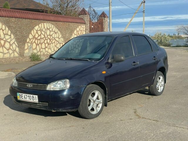 Синій ВАЗ Калина, об'ємом двигуна 1.6 л та пробігом 142 тис. км за 1499 $, фото 1 на Automoto.ua
