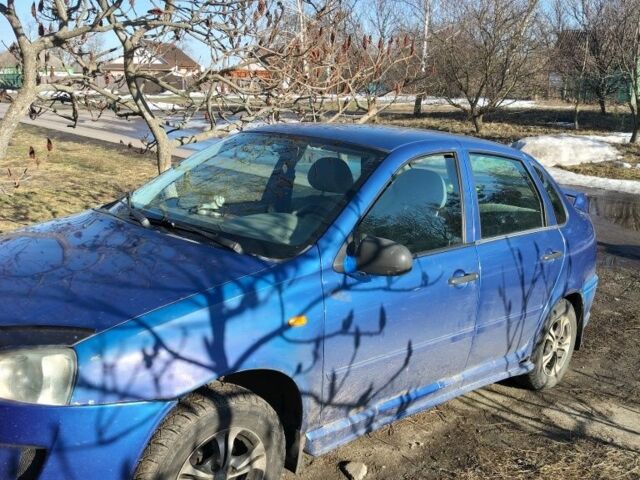 Синій ВАЗ Калина, об'ємом двигуна 1.6 л та пробігом 106 тис. км за 1800 $, фото 1 на Automoto.ua