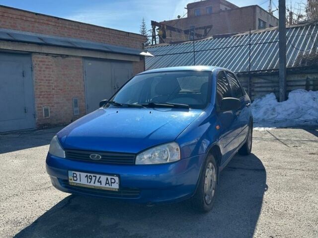 Синий ВАЗ Калина, объемом двигателя 1.6 л и пробегом 300 тыс. км за 1071 $, фото 1 на Automoto.ua