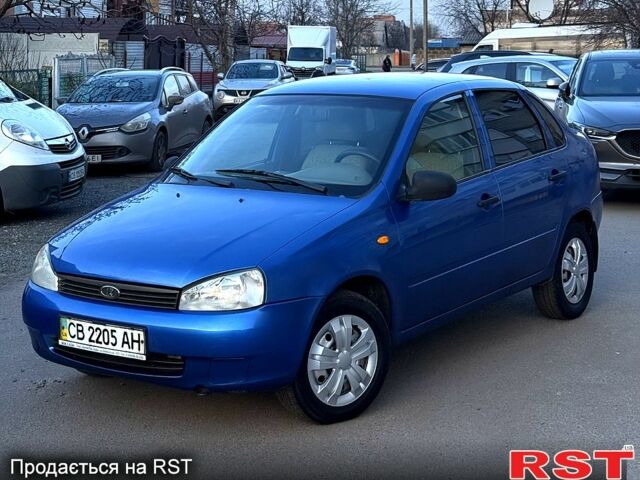 Синій ВАЗ Kalina, об'ємом двигуна 1.6 л та пробігом 167 тис. км за 1850 $, фото 1 на Automoto.ua