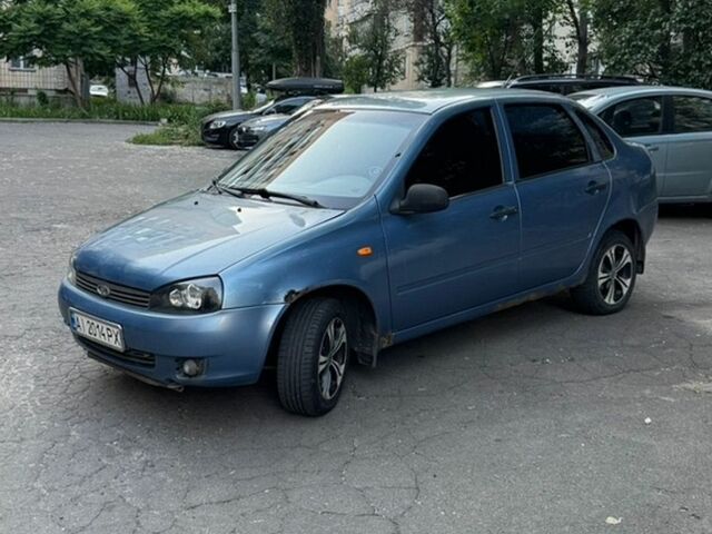 Синий ВАЗ Калина, объемом двигателя 1.6 л и пробегом 197 тыс. км за 1250 $, фото 1 на Automoto.ua
