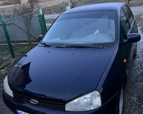 Синий ВАЗ Калина, объемом двигателя 1.6 л и пробегом 190 тыс. км за 1850 $, фото 1 на Automoto.ua