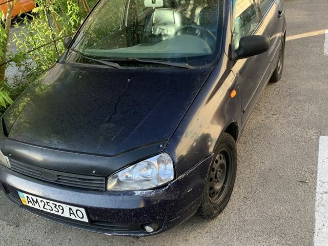 Синий ВАЗ Калина, объемом двигателя 1.6 л и пробегом 267 тыс. км за 1500 $, фото 1 на Automoto.ua