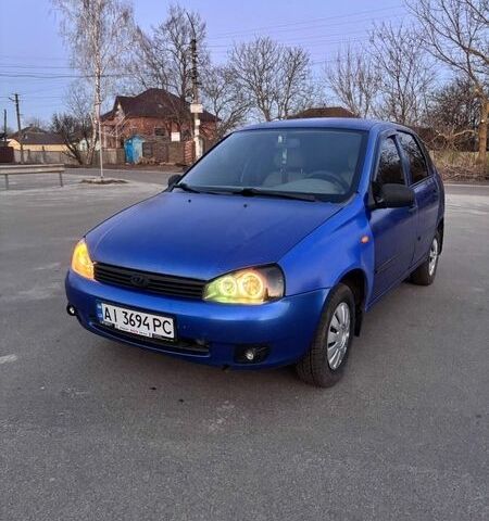 Синий ВАЗ Калина, объемом двигателя 1.6 л и пробегом 187 тыс. км за 1600 $, фото 1 на Automoto.ua