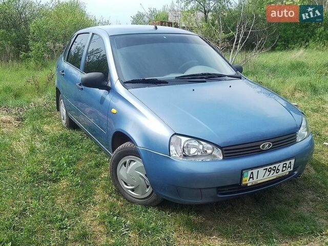 Синий ВАЗ Калина, объемом двигателя 1.6 л и пробегом 127 тыс. км за 1900 $, фото 1 на Automoto.ua