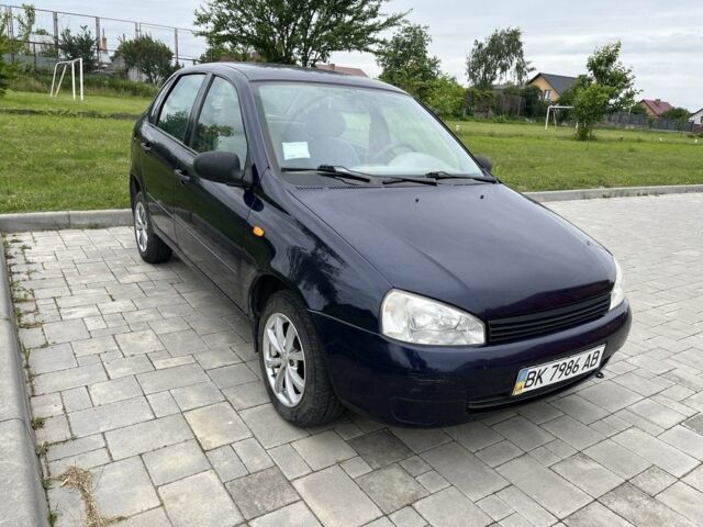 Синий ВАЗ Калина, объемом двигателя 1.6 л и пробегом 89 тыс. км за 1850 $, фото 1 на Automoto.ua