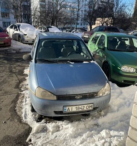 Синий ВАЗ Калина, объемом двигателя 1.6 л и пробегом 195 тыс. км за 1000 $, фото 1 на Automoto.ua