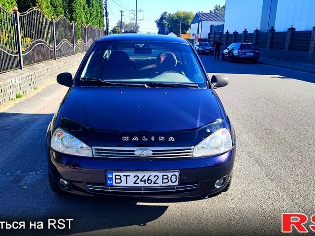Синий ВАЗ Kalina, объемом двигателя 1.6 л и пробегом 139 тыс. км за 2300 $, фото 1 на Automoto.ua