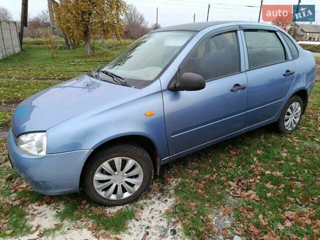 Синий ВАЗ Калина, объемом двигателя 1.6 л и пробегом 116 тыс. км за 2100 $, фото 1 на Automoto.ua