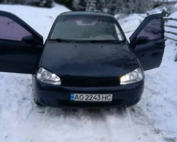 Синий ВАЗ Калина, объемом двигателя 1.6 л и пробегом 204 тыс. км за 2300 $, фото 1 на Automoto.ua