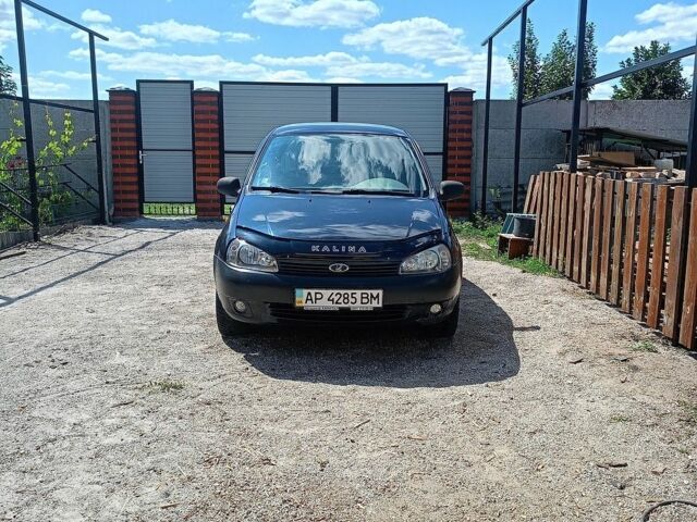 Синий ВАЗ Калина, объемом двигателя 16 л и пробегом 130 тыс. км за 2000 $, фото 1 на Automoto.ua