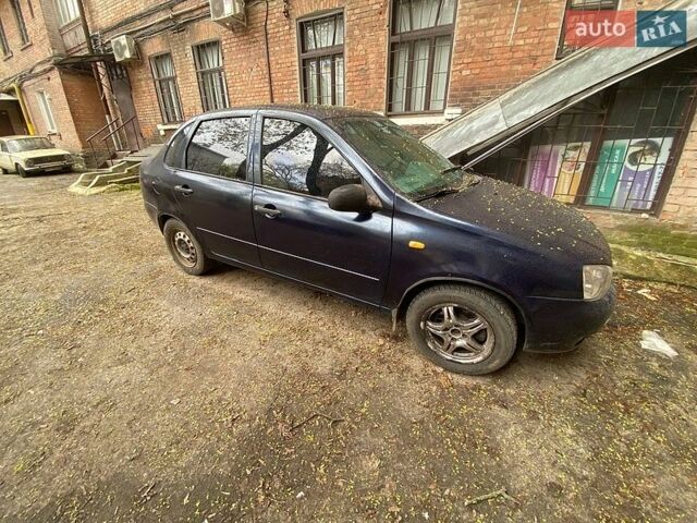 Синий ВАЗ Калина, объемом двигателя 1.39 л и пробегом 230 тыс. км за 1999 $, фото 1 на Automoto.ua