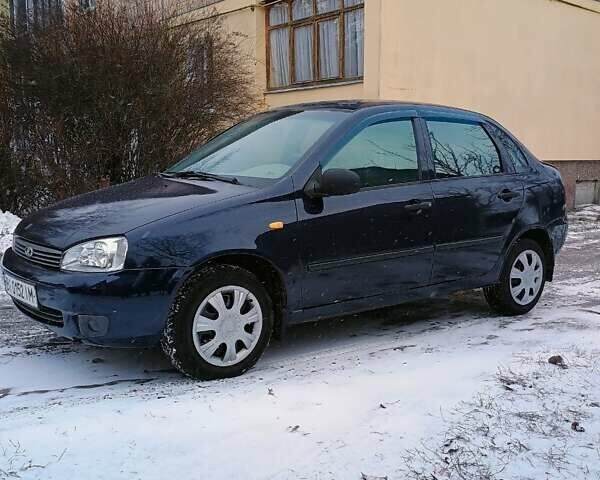 Синий ВАЗ Калина, объемом двигателя 1.6 л и пробегом 172 тыс. км за 1850 $, фото 1 на Automoto.ua