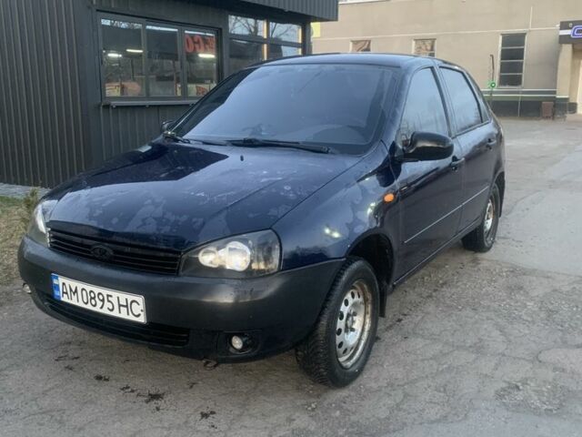 Синій ВАЗ Калина, об'ємом двигуна 1.6 л та пробігом 200 тис. км за 1100 $, фото 1 на Automoto.ua