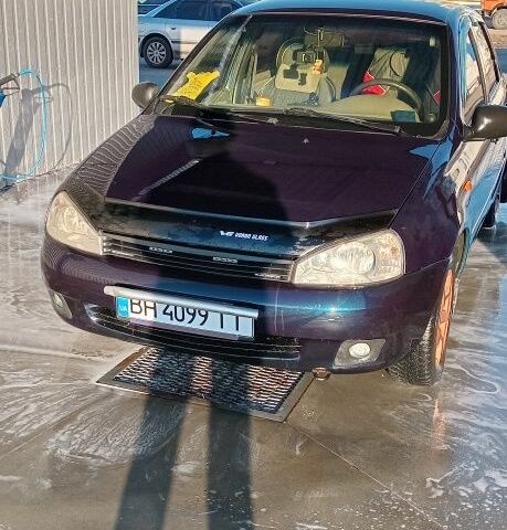 Синий ВАЗ Калина, объемом двигателя 1.4 л и пробегом 240 тыс. км за 1700 $, фото 1 на Automoto.ua