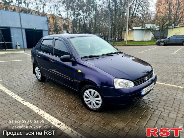 Синий ВАЗ Kalina, объемом двигателя 1.4 л и пробегом 89 тыс. км за 2000 $, фото 1 на Automoto.ua