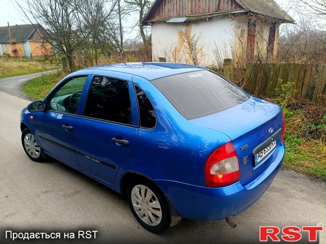 Синий ВАЗ Kalina, объемом двигателя 1.4 л и пробегом 113 тыс. км за 1999 $, фото 1 на Automoto.ua