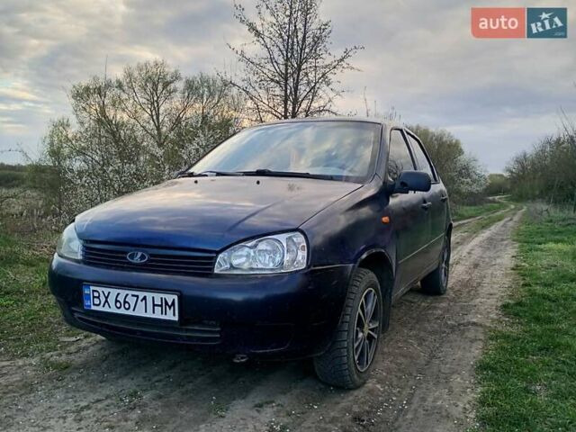 Синий ВАЗ Калина, объемом двигателя 1.4 л и пробегом 180 тыс. км за 1222 $, фото 1 на Automoto.ua