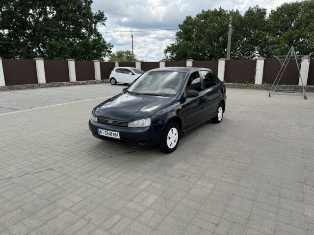 Синий ВАЗ Калина, объемом двигателя 0 л и пробегом 216 тыс. км за 1200 $, фото 1 на Automoto.ua