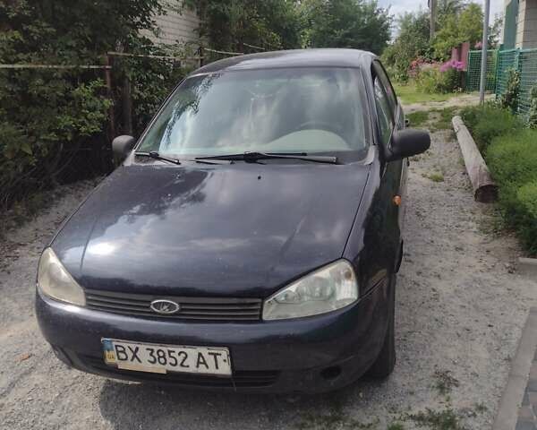 Синий ВАЗ Калина, объемом двигателя 1.6 л и пробегом 190 тыс. км за 2000 $, фото 1 на Automoto.ua