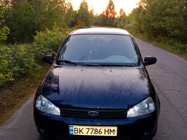 Синий ВАЗ Kalina, объемом двигателя 1.4 л и пробегом 182 тыс. км за 1300 $, фото 1 на Automoto.ua