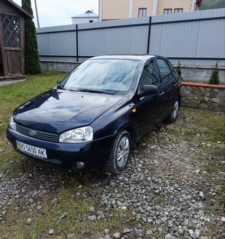 Синий ВАЗ Калина, объемом двигателя 1.6 л и пробегом 109 тыс. км за 2200 $, фото 1 на Automoto.ua