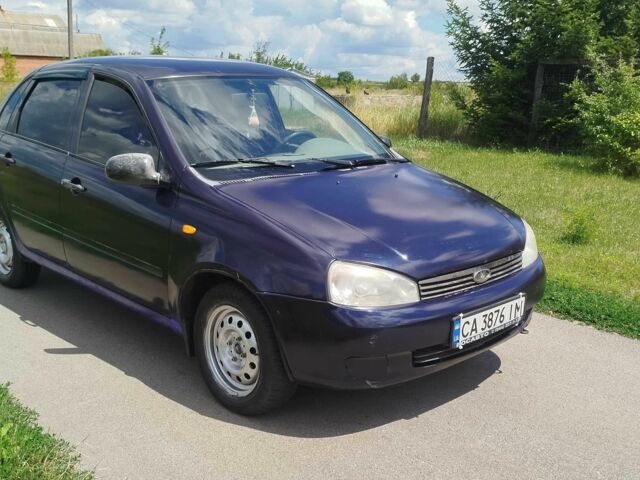 Синий ВАЗ Калина, объемом двигателя 1.6 л и пробегом 268 тыс. км за 1300 $, фото 1 на Automoto.ua