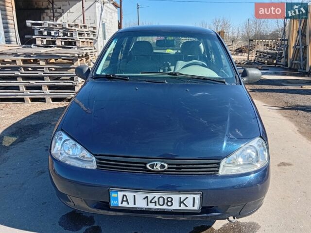 Синий ВАЗ Калина, объемом двигателя 1.6 л и пробегом 115 тыс. км за 1500 $, фото 1 на Automoto.ua