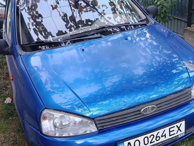 Синій ВАЗ Калина, об'ємом двигуна 1.39 л та пробігом 155 тис. км за 2100 $, фото 1 на Automoto.ua