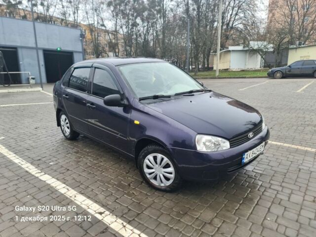 Синий ВАЗ Калина, объемом двигателя 1.4 л и пробегом 89 тыс. км за 1800 $, фото 1 на Automoto.ua