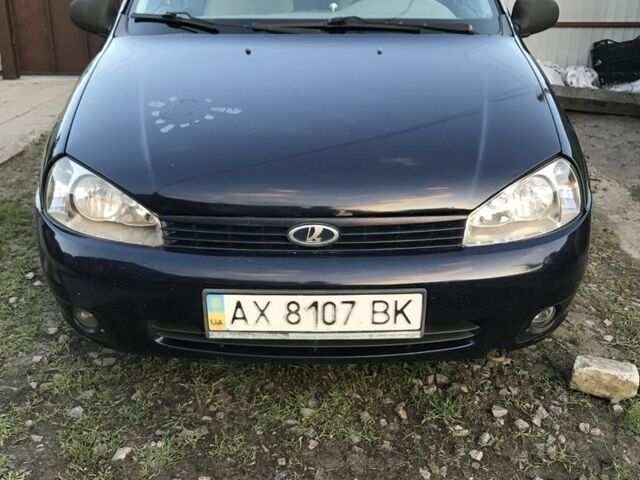 Синій ВАЗ Калина, об'ємом двигуна 1.4 л та пробігом 153 тис. км за 1200 $, фото 1 на Automoto.ua