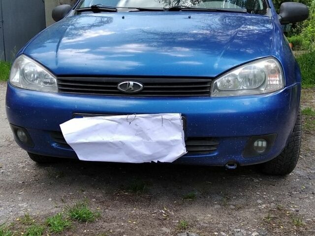 Синий ВАЗ Калина, объемом двигателя 0 л и пробегом 240 тыс. км за 2200 $, фото 1 на Automoto.ua