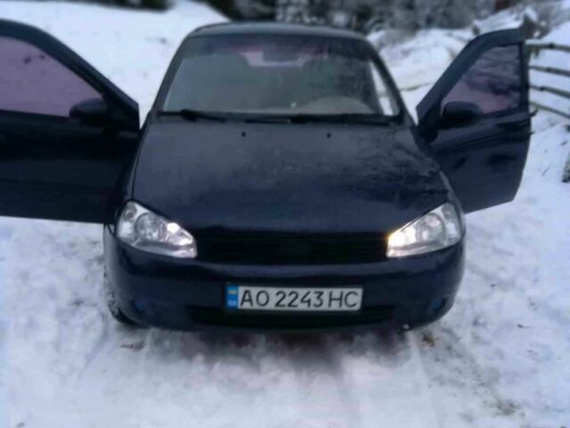 Синий ВАЗ Калина, объемом двигателя 1.6 л и пробегом 204 тыс. км за 2300 $, фото 1 на Automoto.ua