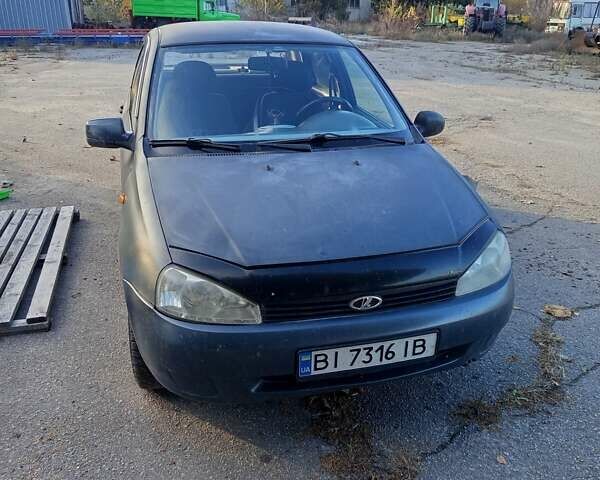 Синий ВАЗ Калина, объемом двигателя 1.6 л и пробегом 175 тыс. км за 1600 $, фото 1 на Automoto.ua