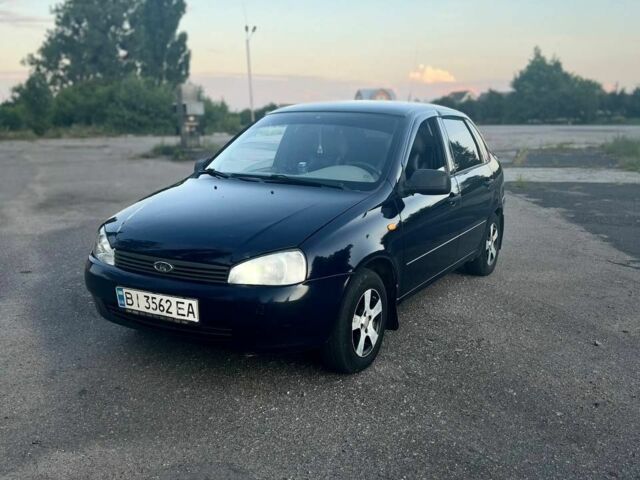 Синій ВАЗ Калина, об'ємом двигуна 1.6 л та пробігом 220 тис. км за 1900 $, фото 1 на Automoto.ua