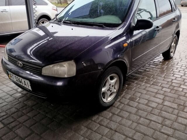 Синий ВАЗ Калина, объемом двигателя 1.6 л и пробегом 218 тыс. км за 1650 $, фото 1 на Automoto.ua