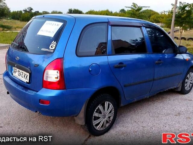 Синий ВАЗ Kalina, объемом двигателя 1.6 л и пробегом 200 тыс. км за 2200 $, фото 1 на Automoto.ua